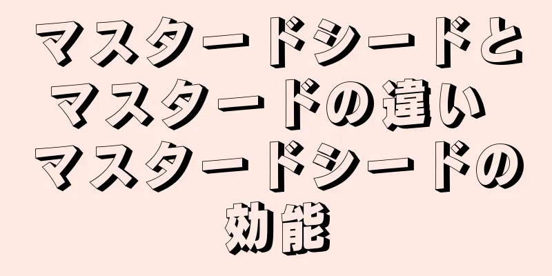 マスタードシードとマスタードの違い マスタードシードの効能