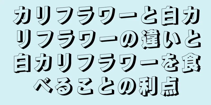 カリフラワーと白カリフラワーの違いと白カリフラワーを食べることの利点