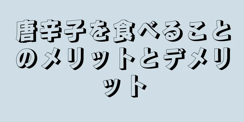 唐辛子を食べることのメリットとデメリット