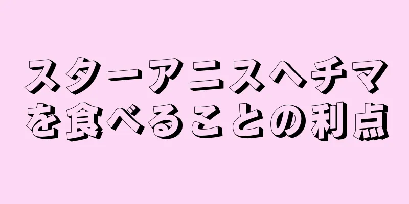 スターアニスヘチマを食べることの利点
