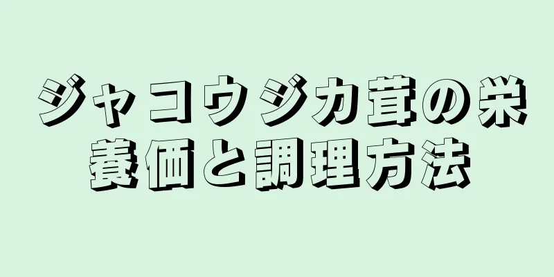 ジャコウジカ茸の栄養価と調理方法
