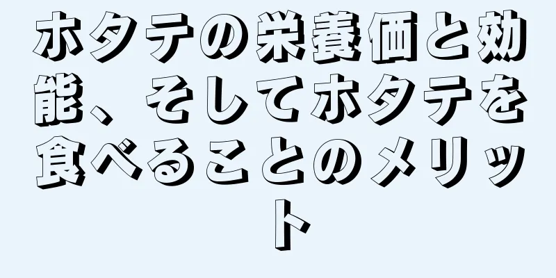 ホタテの栄養価と効能、そしてホタテを食べることのメリット
