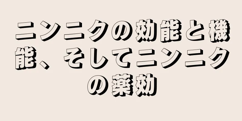 ニンニクの効能と機能、そしてニンニクの薬効