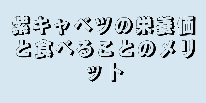 紫キャベツの栄養価と食べることのメリット