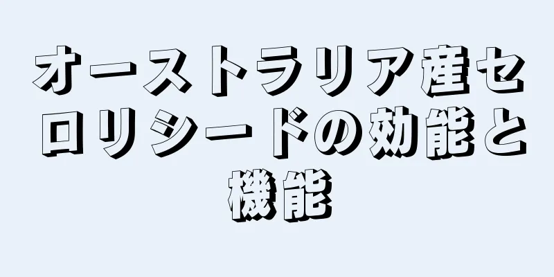 オーストラリア産セロリシードの効能と機能