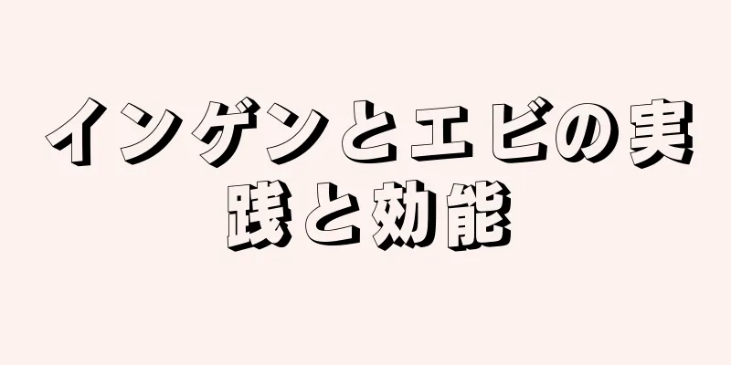インゲンとエビの実践と効能