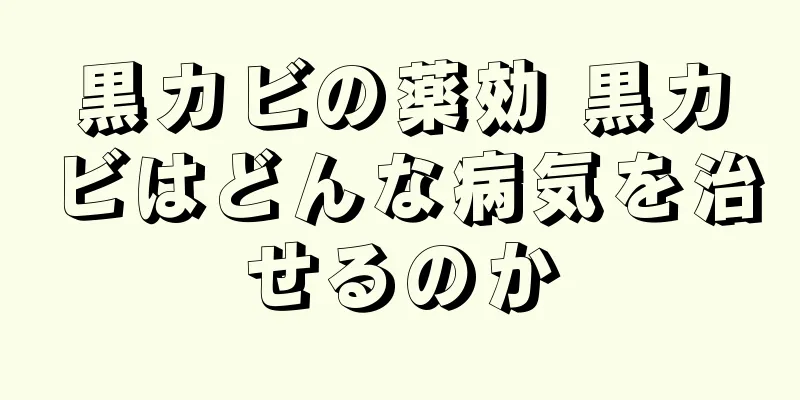 黒カビの薬効 黒カビはどんな病気を治せるのか