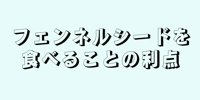 フェンネルシードを食べることの利点