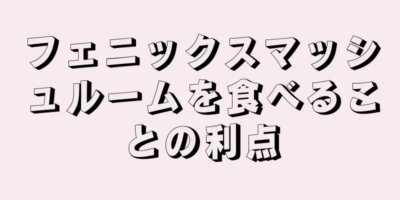 フェニックスマッシュルームを食べることの利点