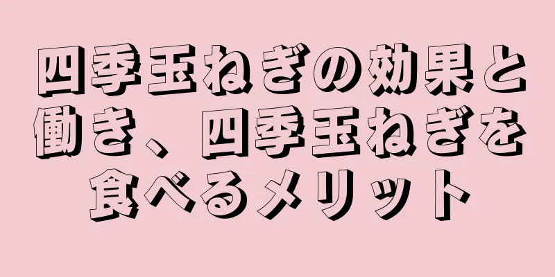 四季玉ねぎの効果と働き、四季玉ねぎを食べるメリット