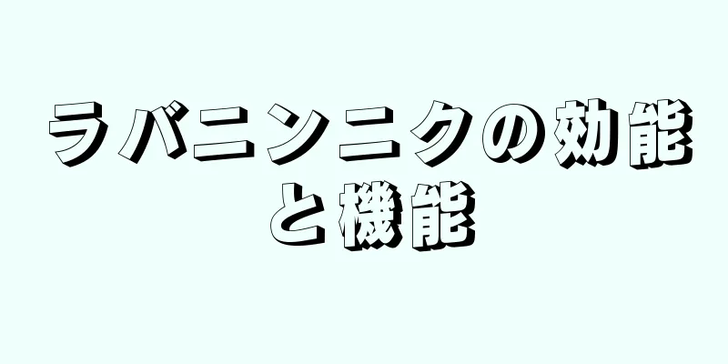 ラバニンニクの効能と機能