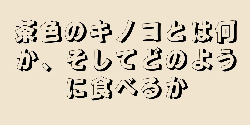 茶色のキノコとは何か、そしてどのように食べるか