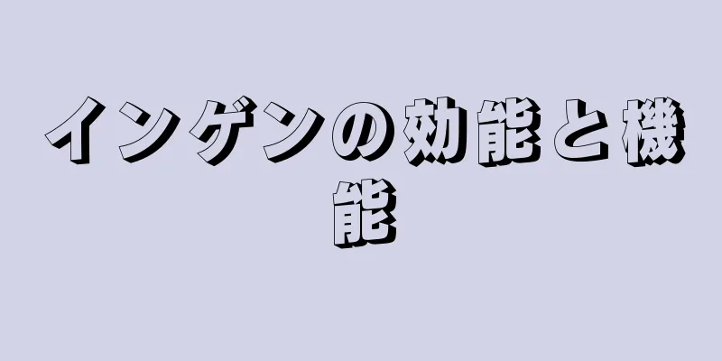 インゲンの効能と機能