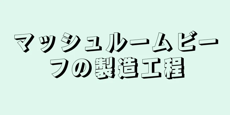 マッシュルームビーフの製造工程