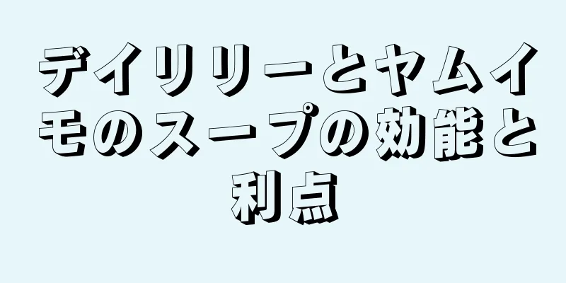 デイリリーとヤムイモのスープの効能と利点