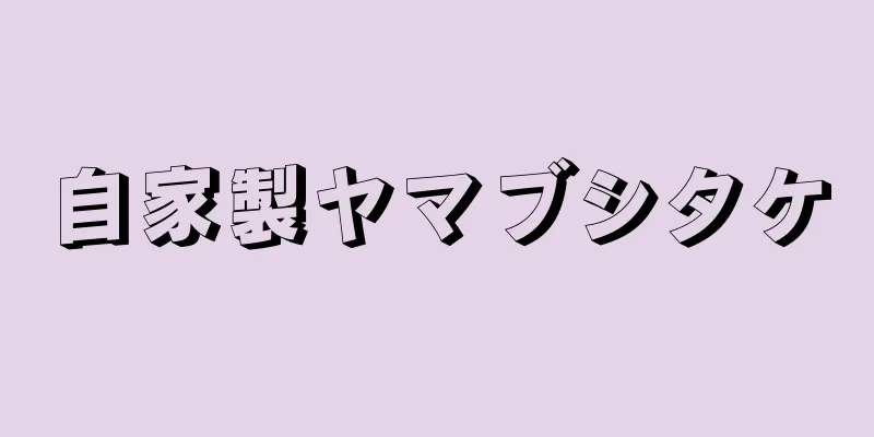 自家製ヤマブシタケ