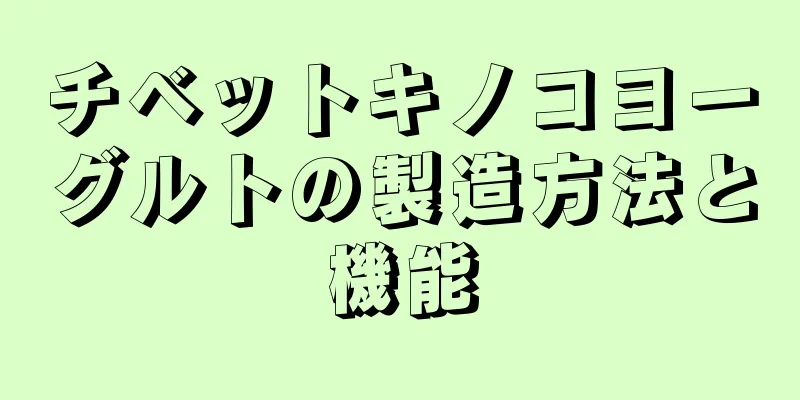 チベットキノコヨーグルトの製造方法と機能