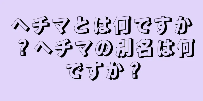 ヘチマとは何ですか？ヘチマの別名は何ですか？