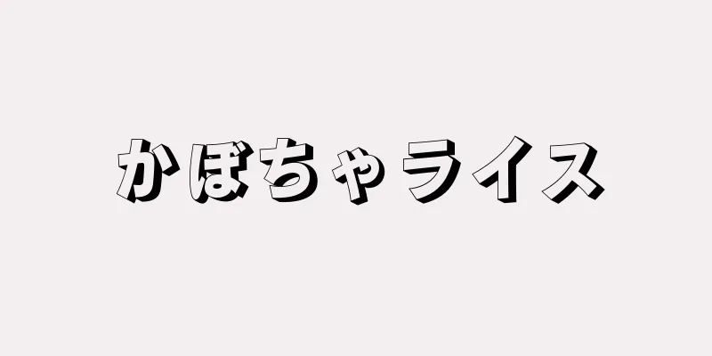 かぼちゃライス