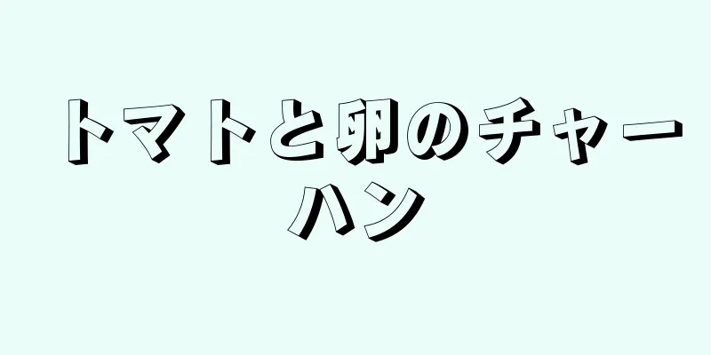 トマトと卵のチャーハン