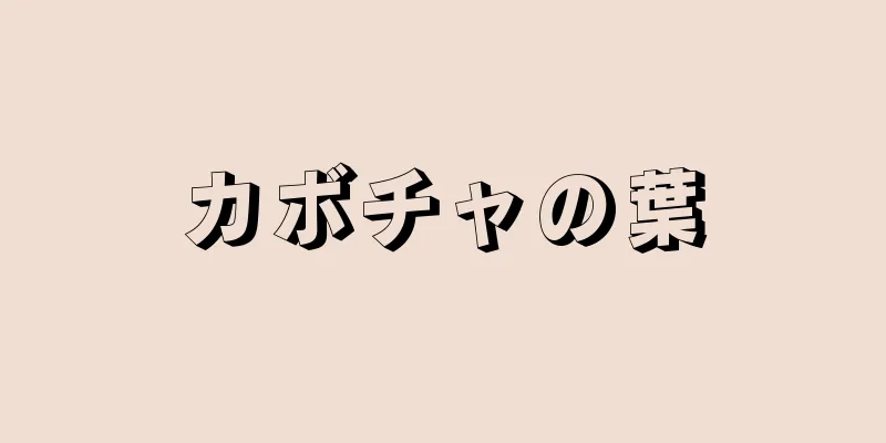 カボチャの葉