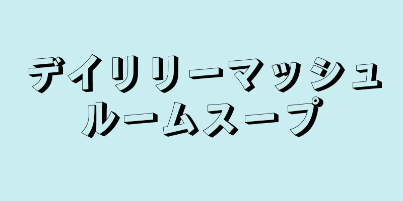 デイリリーマッシュルームスープ