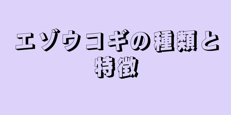エゾウコギの種類と特徴