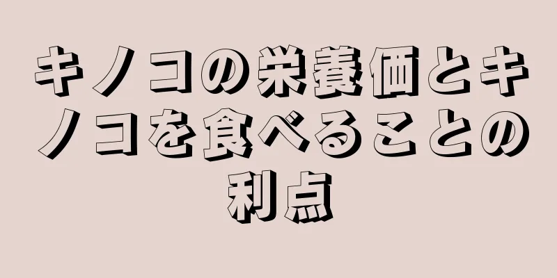 キノコの栄養価とキノコを食べることの利点