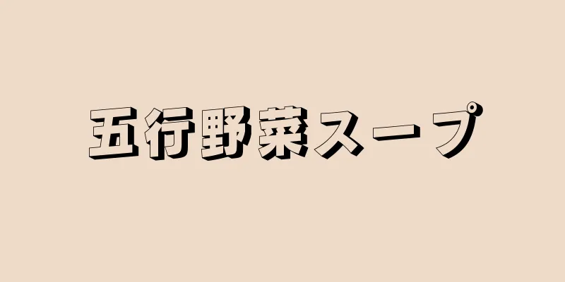 五行野菜スープ