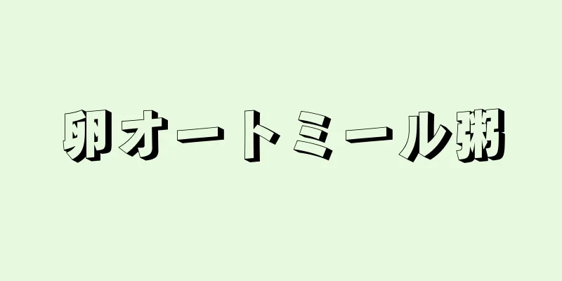 卵オートミール粥