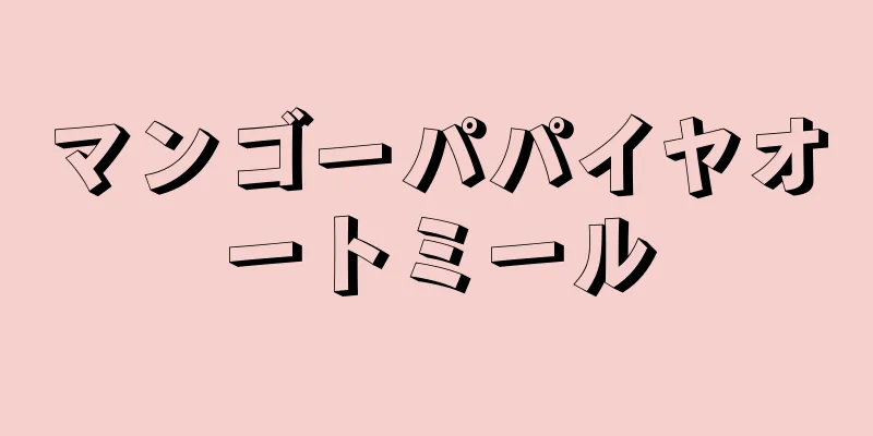 マンゴーパパイヤオートミール