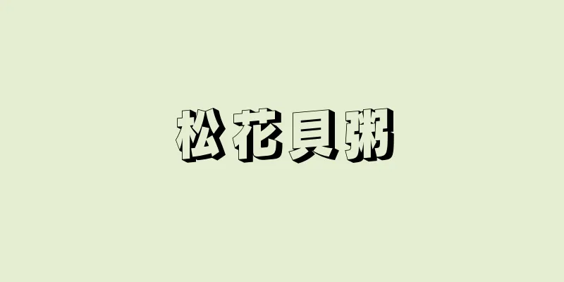 松花貝粥