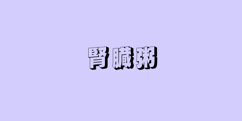 腎臓粥