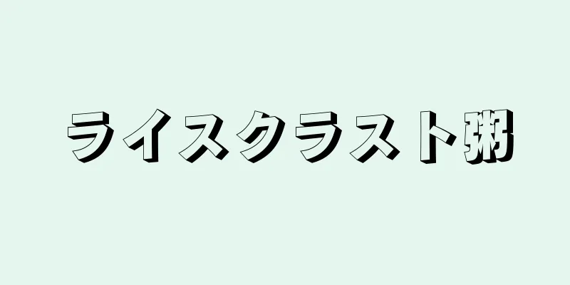 ライスクラスト粥