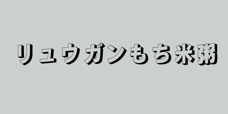 リュウガンもち米粥