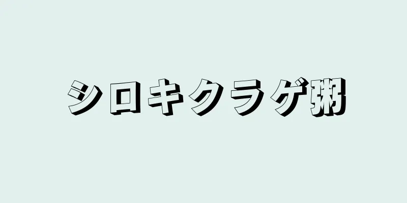 シロキクラゲ粥