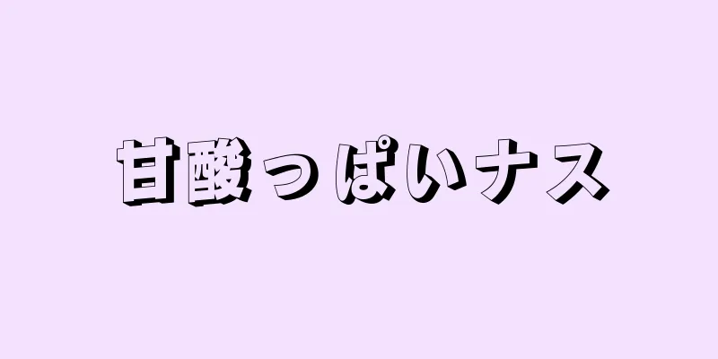 甘酸っぱいナス