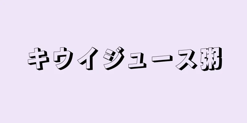 キウイジュース粥