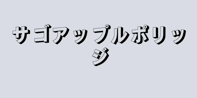 サゴアップルポリッジ