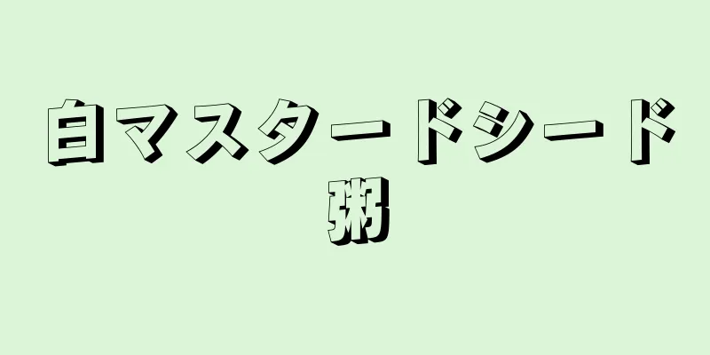 白マスタードシード粥
