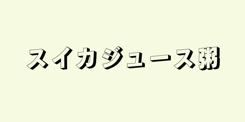 スイカジュース粥