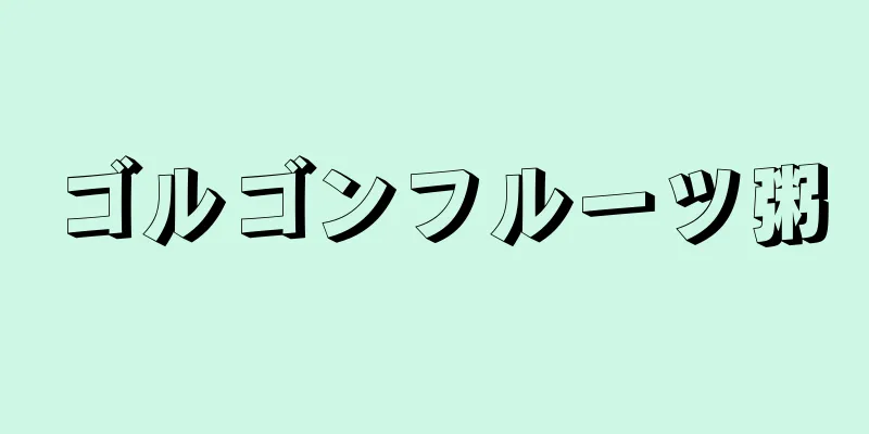 ゴルゴンフルーツ粥