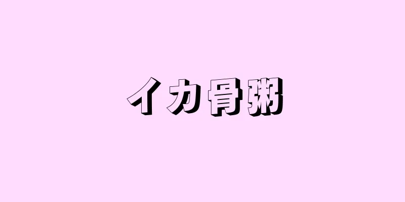 イカ骨粥