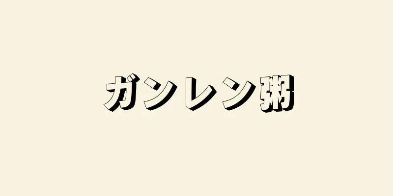 ガンレン粥