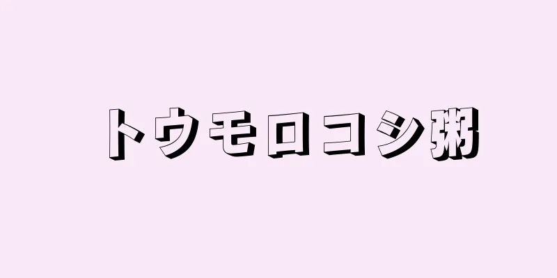 トウモロコシ粥