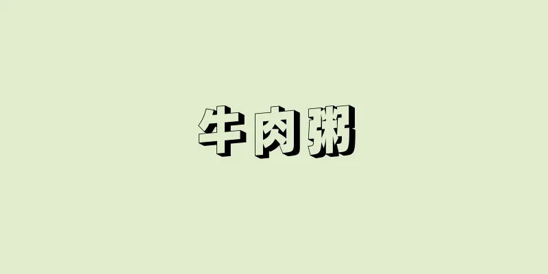 牛肉粥