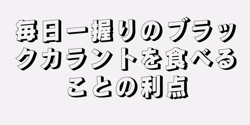 毎日一握りのブラックカラントを食べることの利点