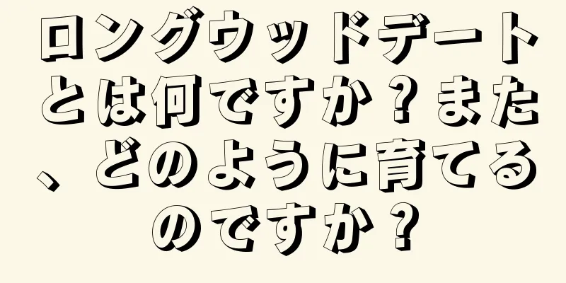 ロングウッドデートとは何ですか？また、どのように育てるのですか？