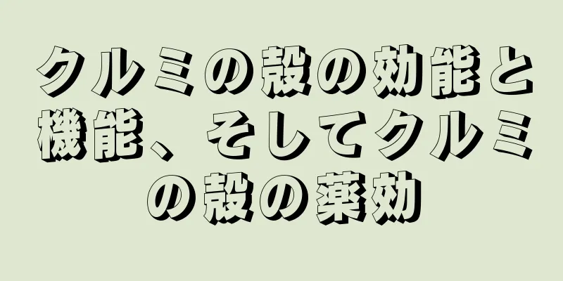 クルミの殻の効能と機能、そしてクルミの殻の薬効
