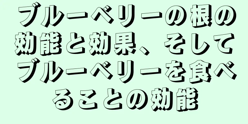 ブルーベリーの根の効能と効果、そしてブルーベリーを食べることの効能
